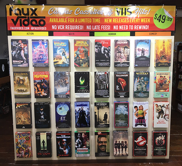 VHS Wall Art